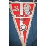 SPEEDWAY - OLE OLSEN 1979 WORLD CHAMPION PENNANT