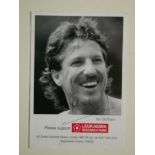 CRICKET - IAN BOTHAM AUTOGRAPHED PHOTO