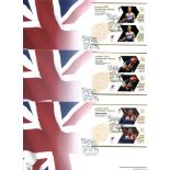 2012 LONDON PARALYMPIC GAMES - FULL SET OF 34 POSTAL COVERS