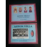 ASTON VILLA BOOKS X 2