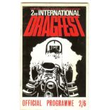 DRAG RACING - 1965 DRAGFEST PROGRAMME