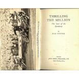 SPEEDWAY - THRILLING THE MILLION ORIGINAL 1934 HARDBACK