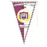 R.S.C. ANDERLECHT 1974 CHAMPIONS PENNANT