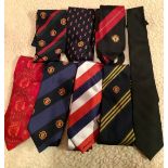 COLLECTION OF MANCHESTER UNITED TIES