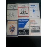 COLLECTION OF NON LGE HANDBOOKS - DARTFORD, GRAVESEND, HILLINGDON, ROMFORD, WIMBLEDON & STOURBRIDGE