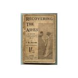 CRICKET - RECOVERING THE ASHES (1911-12) HAND SIGNED BY JACK HOBBS