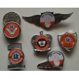 COLLECTION OF VINTAGE LUTON TOWN BADGES