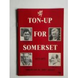 CRICKET - TON UP FOR SOMERSET 1875-1975