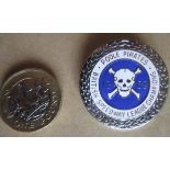 SPEEDWAY - POOLE 1969 LEAGUE CHAMPIONS SILVER BADGE