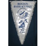 SPEEDWAY - BOSTON BARRACUDAS PENNANT