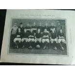 1905 BURTON UNITED ORIGINAL PRINT