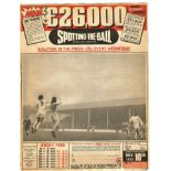 DARLINGTON V BRADFORD CITY 1973/74 SPOTTING-THE-BALL COUPON