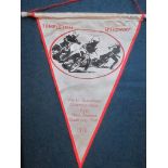 SPEEDWAY - TEMPLETON NEW ZEALAND 1976 WORLD CHAMPIONSHIPS PENNANT