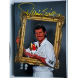 CRICKET - ROBIN SMITH AUTOGRAPHED BENEFIT BROCHURE 1996 ( HAMPSHIRE )