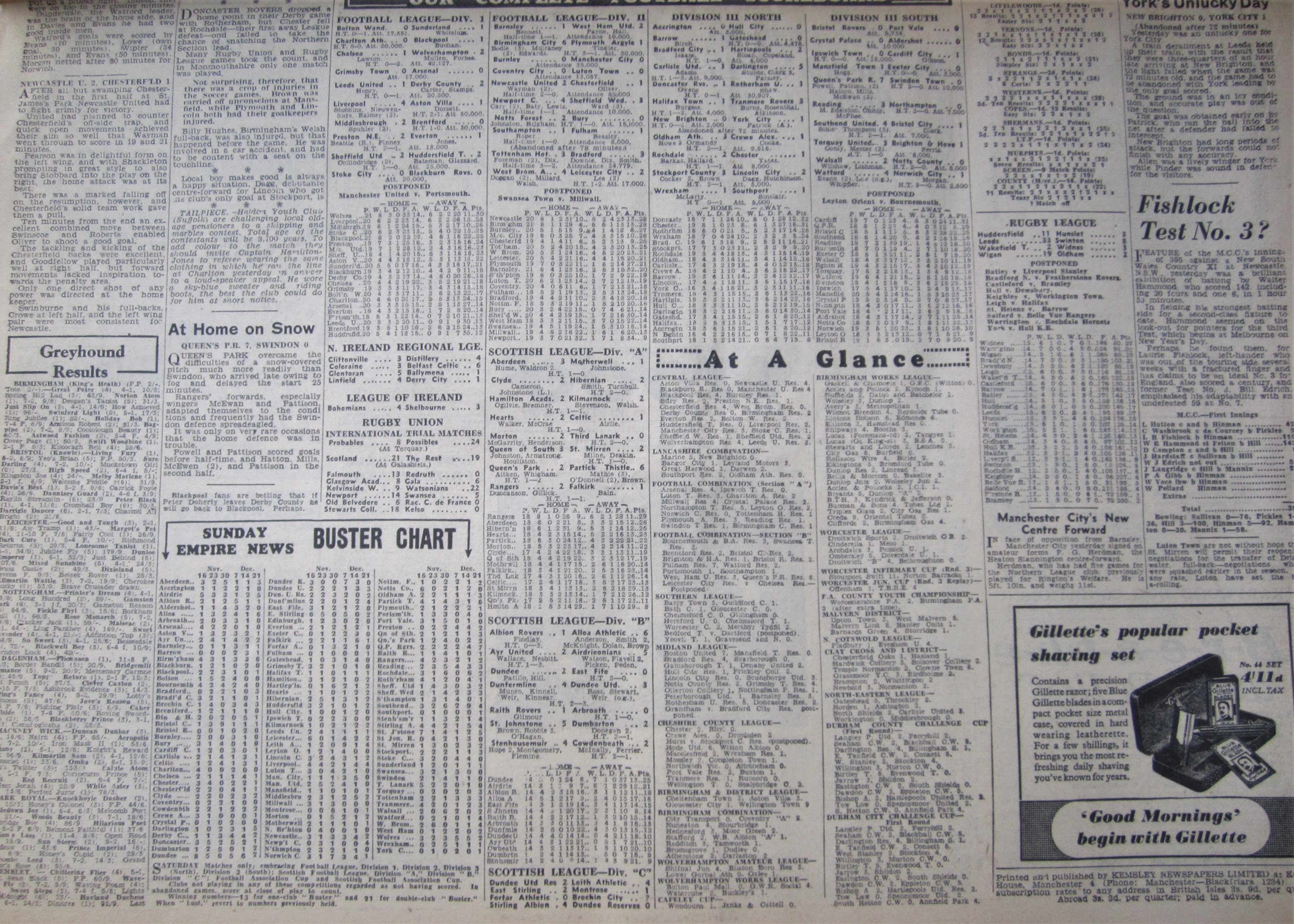 1946 WEST BROM LEICESTER BIRMINGHAM NEWCASTLE LIVERPOOL VILLA CHESTERFIELD PLYMOUTH BOXING - Image 2 of 3