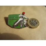 SPEEDWAY - IVAN MAUGER EXETER AND NEW ZEALAND BADGE