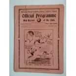 1937-38 TOTTENHAM RESERVES V FULHAM RESERVES