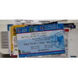 COLLECTION OF LEEDS UNITED HOME & AWAY MATCH TICKETS X 76