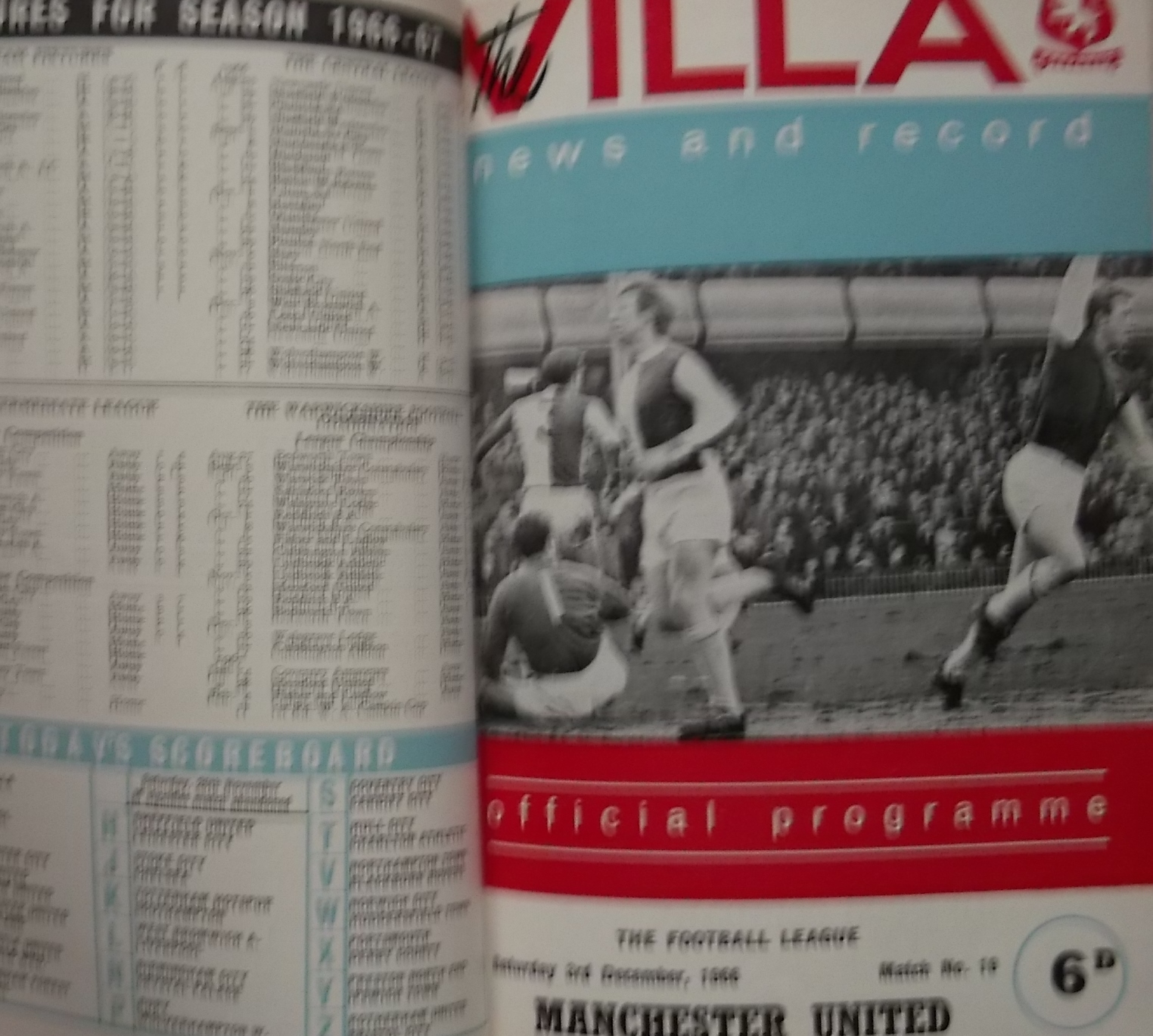 ASTON VILLA BOUND VOLUME 1966-67 - Image 3 of 4