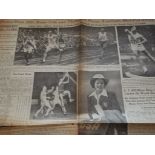 1948 OLYMPICS + BASEBALL - NEW YORK TIMES 4TH AUG 1948