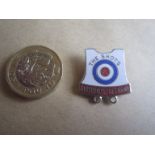 SPEEDWAY - ALDERSHOT SILVER BADGE