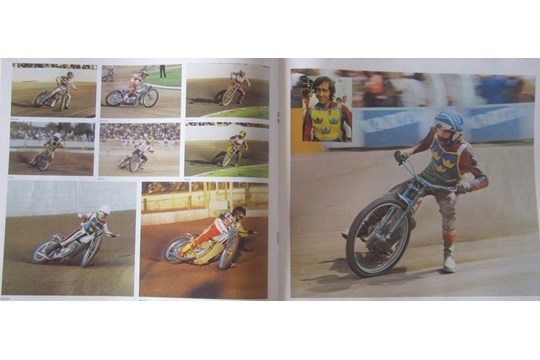 SPEEDWAY - 1974 WORLD SPEEDWAY FINAL LONG PLAYING RECORD WINNER ANDERS MICHANEK - Image 2 of 3
