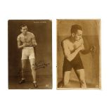 BOXING - LUCIEN VINEZ & LUDWIG HAYMAN VINTAGE PRE-WAR POSTCARDS