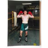 BOXING - RICKY HATTON AUTOGRAPHED PHOTO