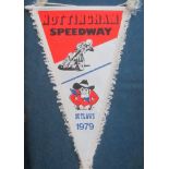 SPEEDWAY - NOTTINGHAM OUTLAWS 1979 PENNANT