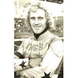 SPEEDWAY - TERRY BETTS KINGS LYNN ORIGINAL PHOTOGRAPH