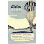 WEST BROMWICH W.B.A. F.A. CUP (WINNERS) 1953-54 V TOTTENHAM SPURS