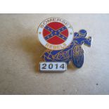 SPEEDWAY - 2014 SOMERSET GILT BADGE