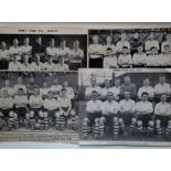 PORT VALE TEAM PICTURES EARLY 1950'S x 4