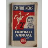 1939-40 EMPIRE NEWS FOOTBALL ANNUAL