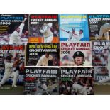 CRICKET - COLLECTION OF PLAYFAIR ANNUALS ALL 2000's