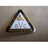 SPEEDWAY - BELLE VUE MANCHESTER COLTS GILT BADGE