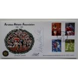 ATHLETICS - POSTAL COVER AUTOGRAPHED BY SEBASTIAN COE