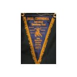 SPEEDWAY - 1977 INTERCONTINENTAL FINAL @ WHITE CITY LONDON PENNANT