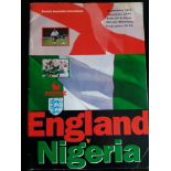 1994 ENGLAND v NIGERIA