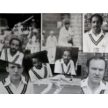 CRICKET - COLLECTION OF ORIGINAL MIDDLESEX PRESS PHOTOGRAPHS