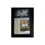 1953 FA CUP FINAL - 12 BLACKPOOL AUTOGRAPHS