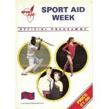 SPORTS AID CRICKET RUGBY SEVENS CYCLING GYMNASTICS ANGLING ETC.