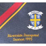 CRICKET - 1995 DURHAM RIVERSIDE INAUGURAL SEASON TIE