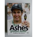 CRICKET - THE ASHES '' THE GREATEST SERIES'' OFFICIAL 3 DISC DVD SET