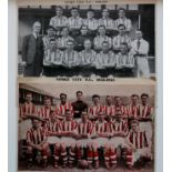 STOKE CITY TEAM PICTURES 1948-49 & 1952-53