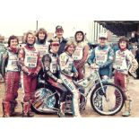 SPEEDWAY - 1981 UNITED STATES TEAM GROUP ORIGINAL PHOTOGRAPH