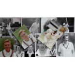 CRICKET - COLLECTION OF ORIGINAL LEICESTERSHIRE PRSS PHOTOGRAPHS