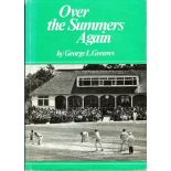 CRICKET - HARROGATE C.C. (YORKSHIRE) HISTORY. HAND SIGNED BY GEORGE L. GREAVES