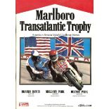 MOTOR CYCLING - 1981 TRANSATLANTIC TROPHY PROGRAMME BRITAIN V AMERICA