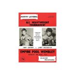 BOXING - JERRY QUARRY V LARRY MIDDLETON +BUGNER HALLINAN AIRD SINES ETC.